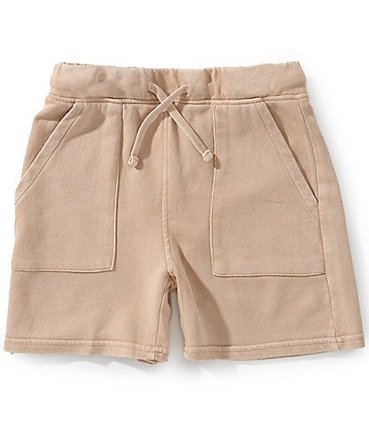 Scene&Heard Big Boys Garment Dyed Terry Pull-On Shorts