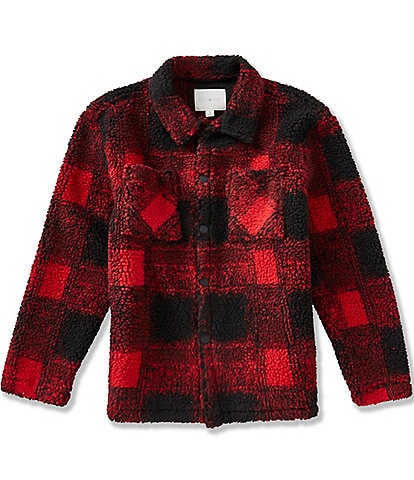 Scene&Heard Big Boys Plaid Shacket