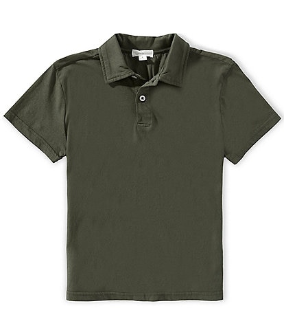 Scene&Heard Big Boys Washed Jersey Polo Shirt