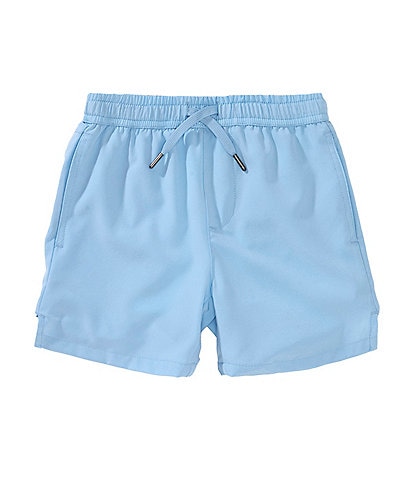 Class Club Little Boys Drawstring Elastic Waist Lined Synthetic Shorts