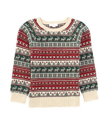 Scene&Heard Little Boys 2T-7 Fair Isle Sweater