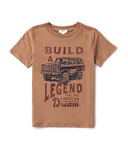 Scene&Heard Little Boys 2T-7 Short Sleeve Legend Car Graphic T-Shirt