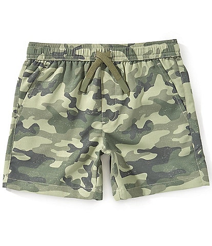 Scene&Heard Little Boys Camouflage Pull-On Ripstop Shorts