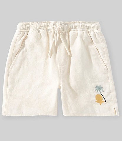 Scene&Heard Little Boys Embroidered Pull-On Short