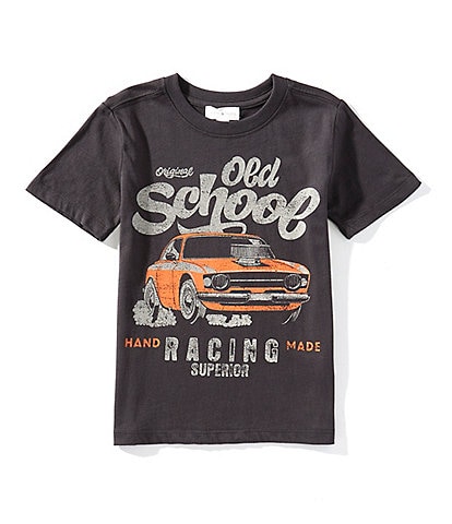 Scene&Heard Little Boys Old School Short Sleeve T-Shirt