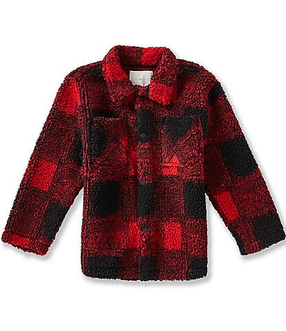 Scene&Heard Little Boys Plaid Shacket