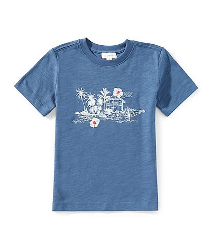 Scene&Heard Tropical Screen Print T-Shirt