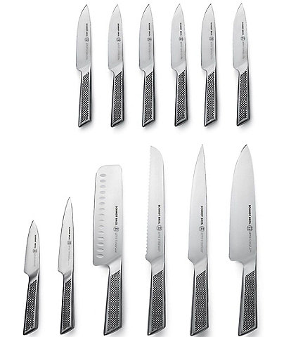 Schmidt Brothers Cutlery Gridiron 14-Piece Knife Block Set