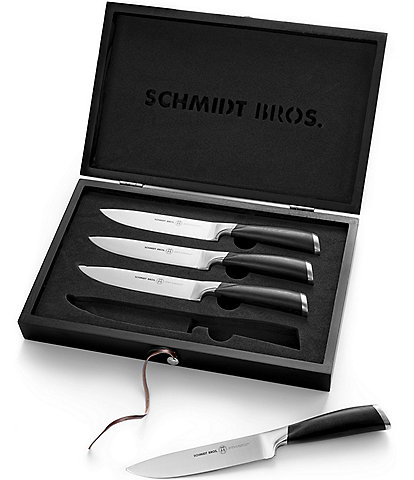 Schmidt Brothers Cutlery Heritage 4-Piece Steak Knife Set