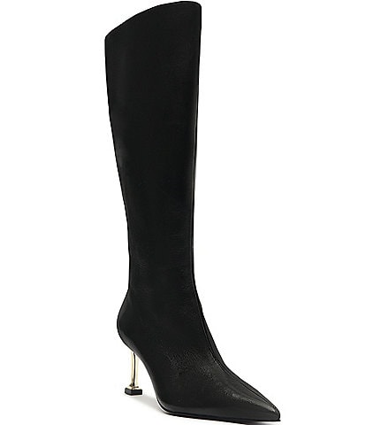 Schutz Firenze Up Leather Tall Boots