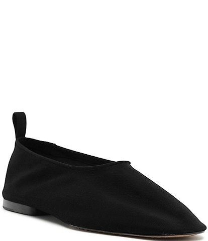 Schutz Hadley High Vamp Suede Ballet Flats