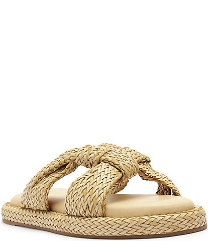 Schutz Kali Flat Woven Slides