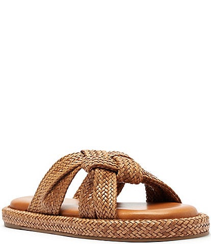 Schutz Kali Flat Woven Slides