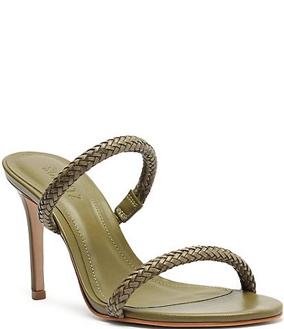Schutz Taliah Woven Dress Slides