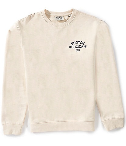 Scotch & Soda Chest Logo Sweatshirt