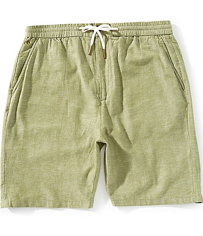 Scotch & Soda Linen Blend 7#double; Inseam Shorts
