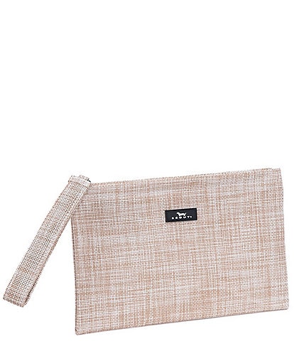 SCOUT Cabana Sand Woven Wristlet
