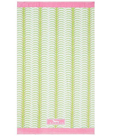 SCOUT Summer Shop Collection Shake Your Palm Printed Velour Beach Towel