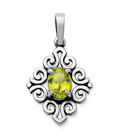 James Avery Scrolled Elegant Birthstone Charm