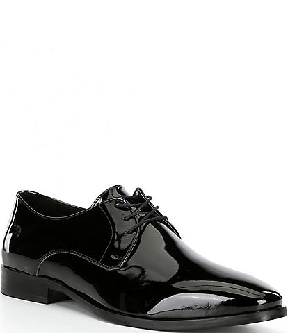 Section X Men's Charles Oxford Patent Dress Shoes