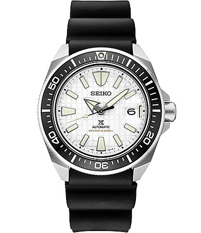 Seiko Prospex Automatic Silicone Strap Men's Watch