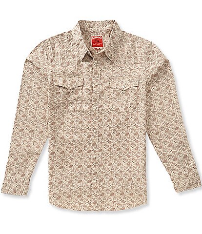 Sendero Provisions Co. Printed Long Sleeve Woven Shirt
