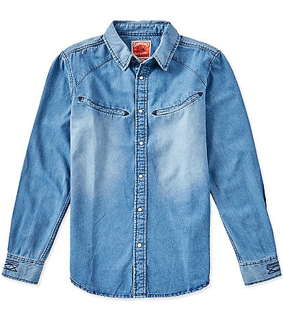 Sendero Provisions Co. The Hondo Denim Western Shirt