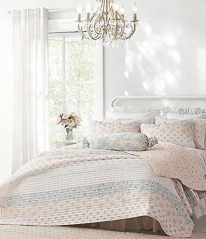 Shabby Chic Signature by Shabby Chic Patchwork Panel Cotton Printed Reversible Quilt Mini Set