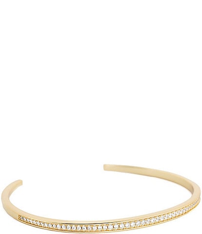 SHASHI Aura Crystal Bracelet Cuff Bracelet