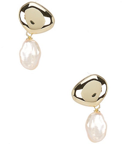 SHASHI Carter Pearl Drop Earrings