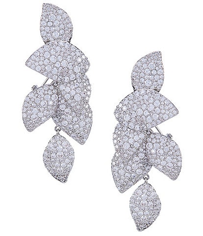 SHASHI Emerson Pave Drop Earrings