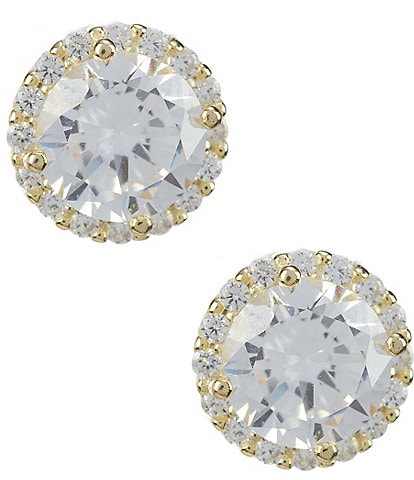 SHASHI Halo Stud Earrings