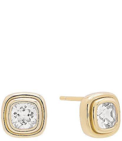 SHASHI Reagan Cushion Stud Earrings