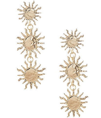 SHASHI Soleil Linear Earrings