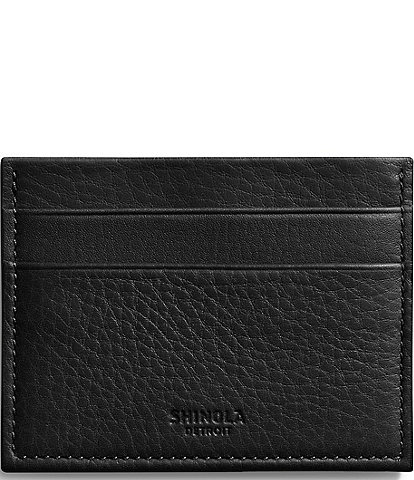 SHINOLA 5 Pocket Leather Card Case