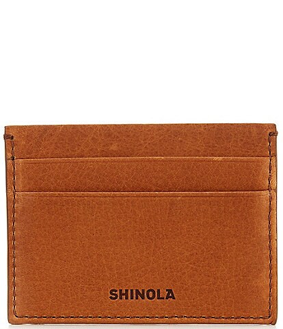 SHINOLA 5 Pocket Leather Card Case