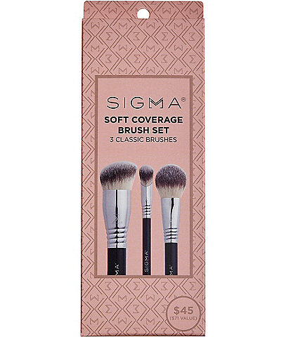 Sigma Beauty Soft Coverage Brush Set