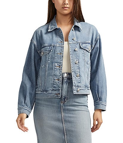 Silver Jeans Co. 90s Denim Trucker Jacket