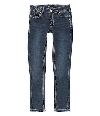 Lucky Brand Pants Girls 10 Blue Denim Jeans Adjustable Waste Zoe Skinny  Youth