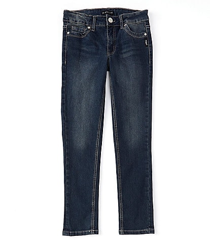 Silver Jeans Co. Big Girls 7-16  5-Pocket Back Pocket Detail Sasha Skinny Denim Jeans