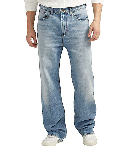 Silver Jeans Co. Big Guy Relaxed Fit Straight Leg Mid Flex Denim Jeans