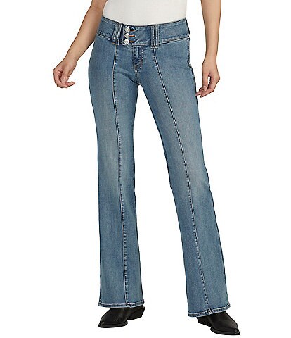 Silver Jeans Co. Britt Low Rise Flare Jeans
