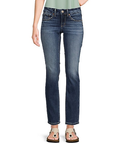 Silver Jeans Co. Britt Low Rise Straight Jeans