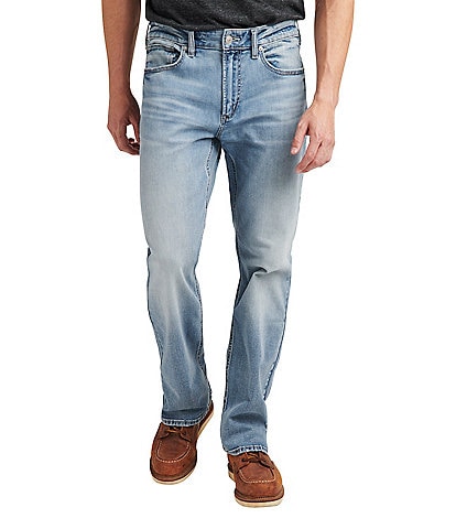 Silver Jeans Co. Craig Easy-Fit Medium-Light Wash Bootcut Jeans