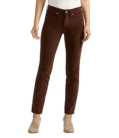 Silver Jeans Co. Curvy Fit Straight Leg Corduroy Pants