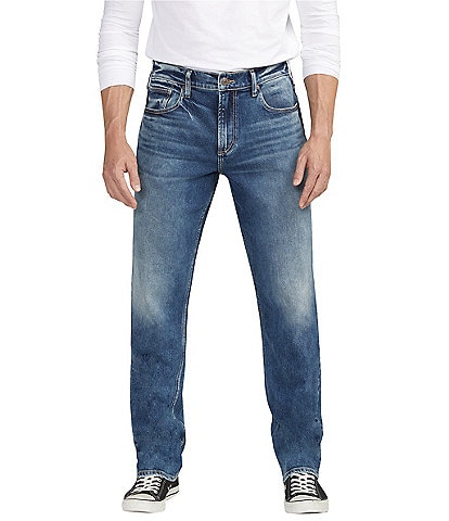 Silver Jeans Co. Eddie Classic Athletic Tapered Leg Denim Jeans