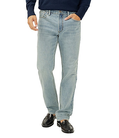 Silver Jeans Co. Eddie Relaxed Fit Slim Straight Jeans