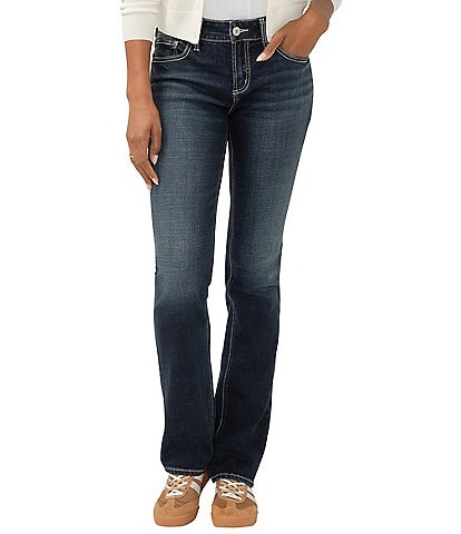Silver Jeans Co. Elyse Mid Rise Bootcut Jeans