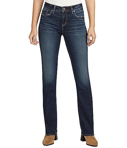 Silver Jeans Co. Elyse Mid Rise Bootcut Jeans