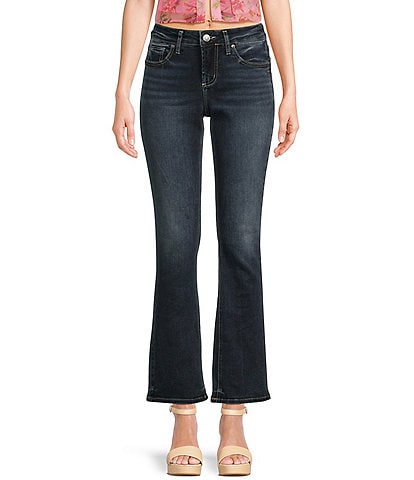 Silver Jeans Co. Elyse Mid Rise Slim Fit Bootcut Jeans